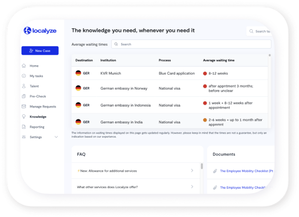 Self-serve knowlegde base